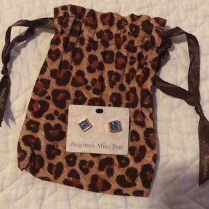 BRIGHTON Mini Post Square Earrings